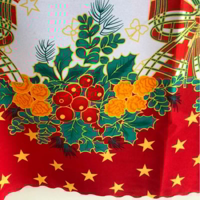 Toalha de Mesa Retangular Natalina Salehtex