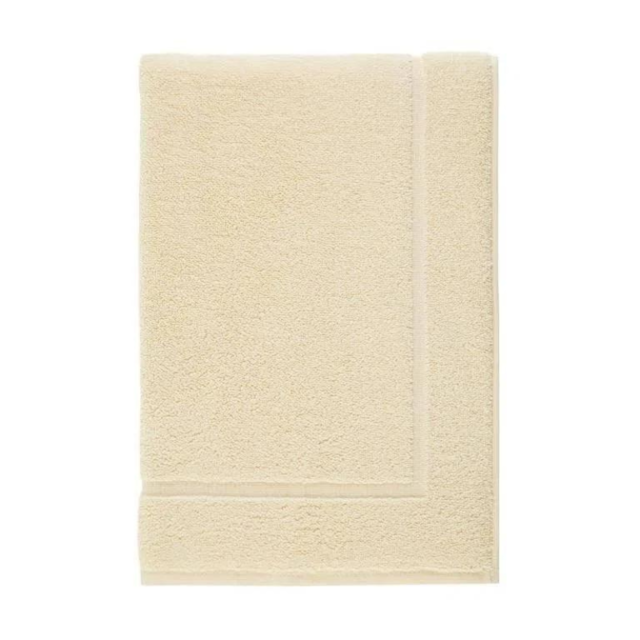 Toalha de Piso Juliet 48 cm x 70cm 100% Algodão Karsten  Preto