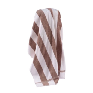 Toalha de Praia e Piscina Ipanema 80cm X 1,50m Lufamar - Bege