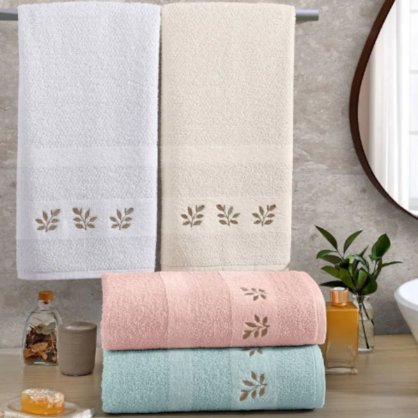Toalha de Rosto Folhagem 50cm x 70cm 100% Algodão Buettner - (Confira cores disponíveis) Toalha de Rosto Folhagem 50cm x 70cm 100% Algodão Buettner - (Confira cores disponíveis)