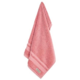Toalha de Rosto Lorenzi Fio Penteado 100% Algodão 48cm x 80cm Trussardi - Rosa