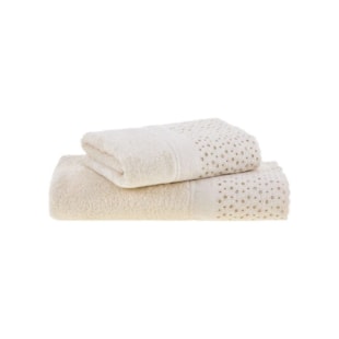 Toalha de Rosto Princess 48cm x 90cm Buddemeyer - Creme - creme