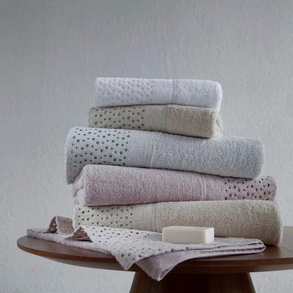 Toalha de Rosto Princess 48cm x 90cm Buddemeyer - Creme - creme Toalha de Rosto Princess 48cm x 90cm Buddemeyer - Creme - creme