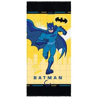 Toalha Felpuda de Banho Infantil Estampada 60cm X 1,20m Lepper - Batman