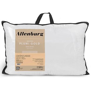Travesseiro Plumi Gold 180 Fios 50cm x 70cm - Altenburg