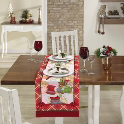 Trilho de Mesa Natal  0,35 m x 1,00m Lepper